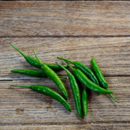 Green chilli dehydrated